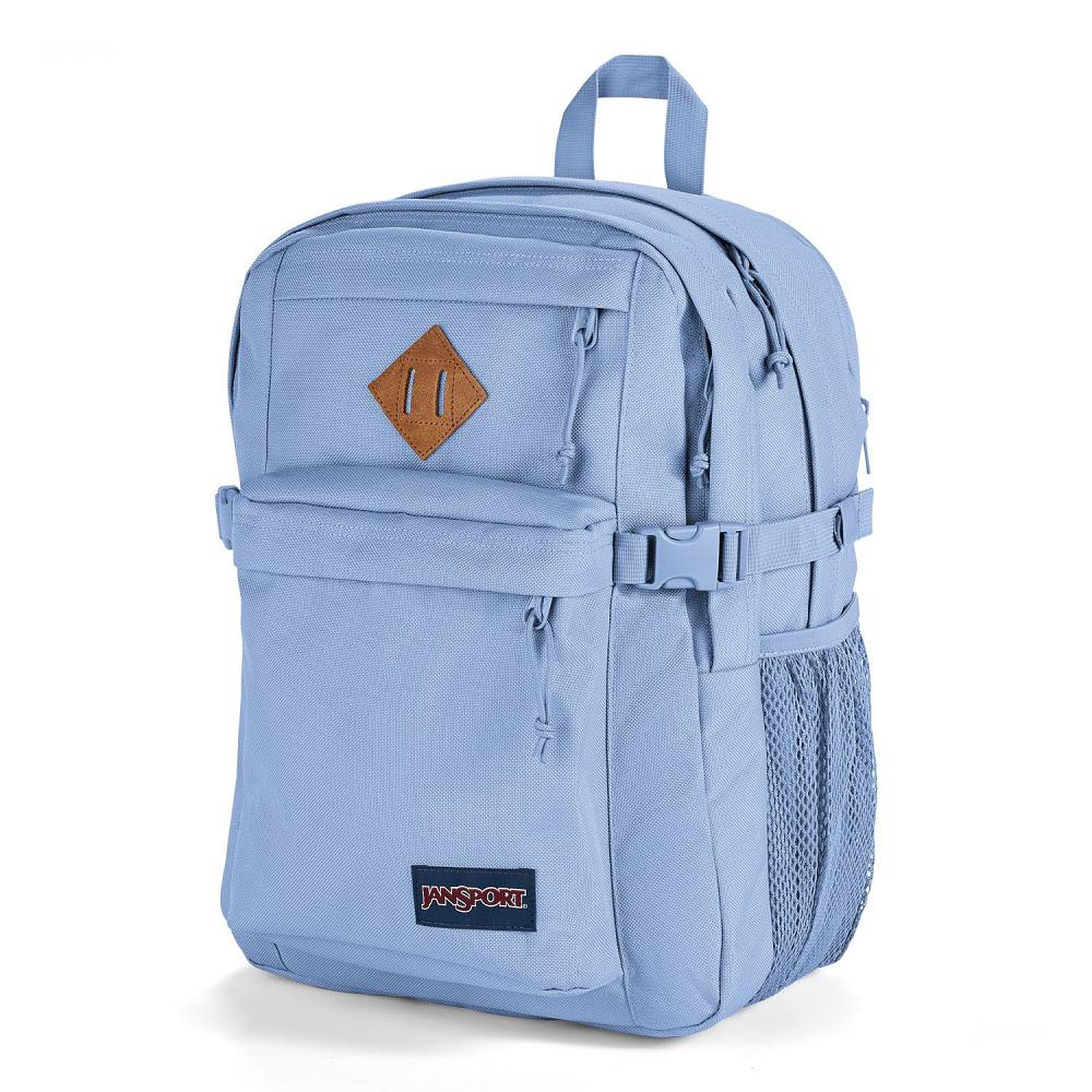 Sac à Dos Scolaire JanSport Main Campus FX Bleu | EZE-08864145